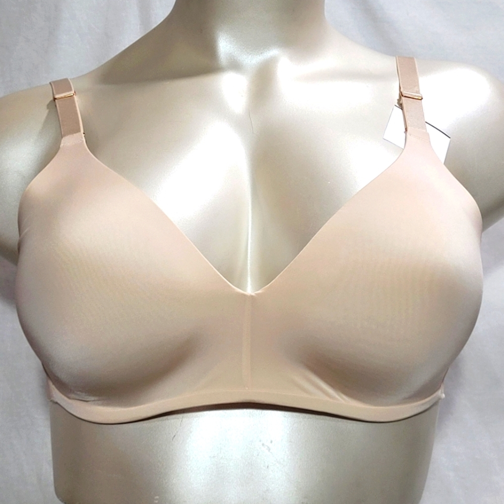 36D Soma Vanishing‎ Back Wirefree Wire Free Wireless Bra Light Beige